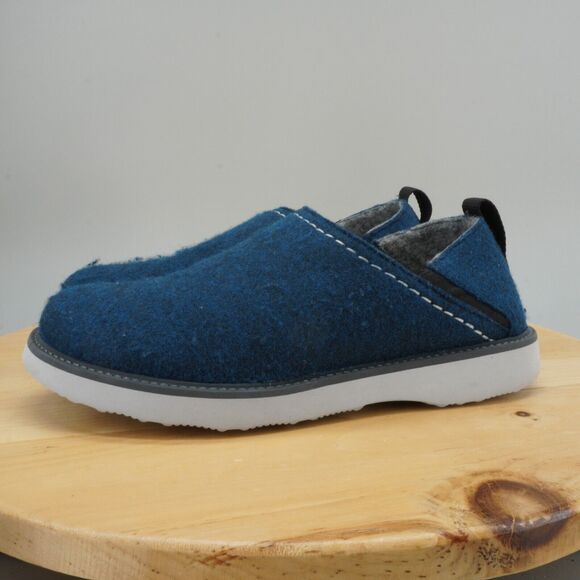 Samuel Hubbard Spring Back Mens Size 9.5 Comfort Shoes Royal Blue Felted Fleece - Picture 3 of 9